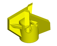 Laden Sie das Bild in den Galerie-Viewer, Lehmbohrkrone 115mm R38 "EW" / Clay Bit 115mm R38 "EW"