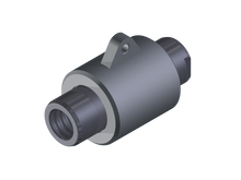 Laden Sie das Bild in den Galerie-Viewer, Spülkopf T38-R32 kpl. - Welle 80mm / Flushing Head T38-R32 compl. - shaft 80mm